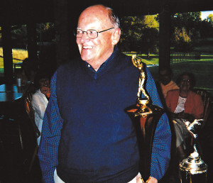 Dick Miller was the winner of the low net of the Old Timer’s Golf Club tournament.