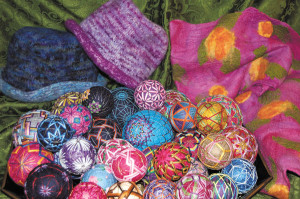 submitted photoTemari balls, an ancient Japanese art form, will be showcased at the Gathering.