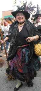 Renee Cotterman, a member of the Irvington Black Hat Society.