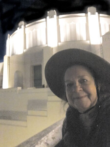 Paula at Griffith Park Observatory.
