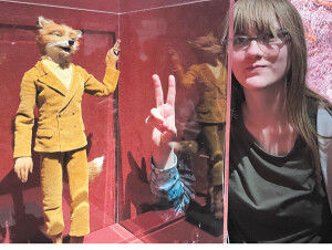 My grand-daughter loved seeing the actual Fantastic Mr. Fox figure from her favorite film.